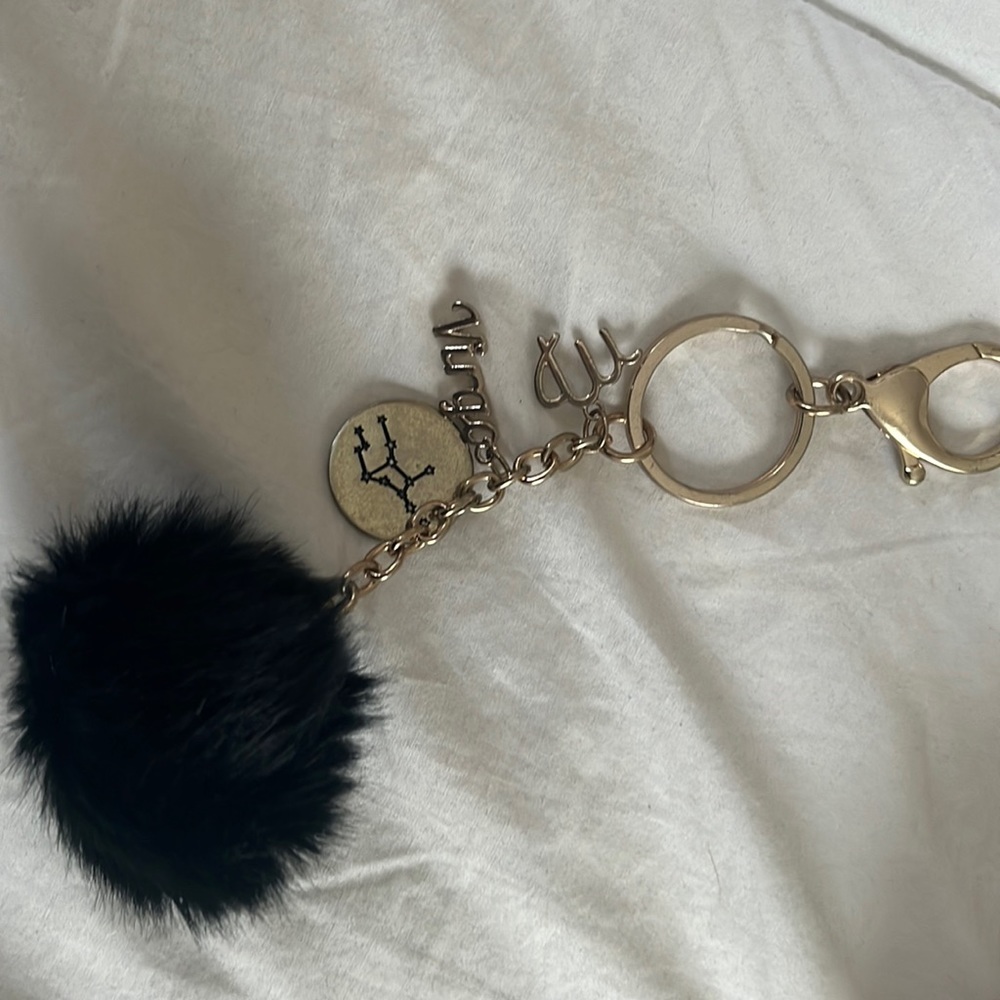Virgo key chain